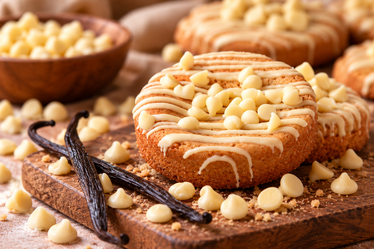 Cookie Chocolat Blanc Vanille