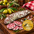 saucisson sec aux olives