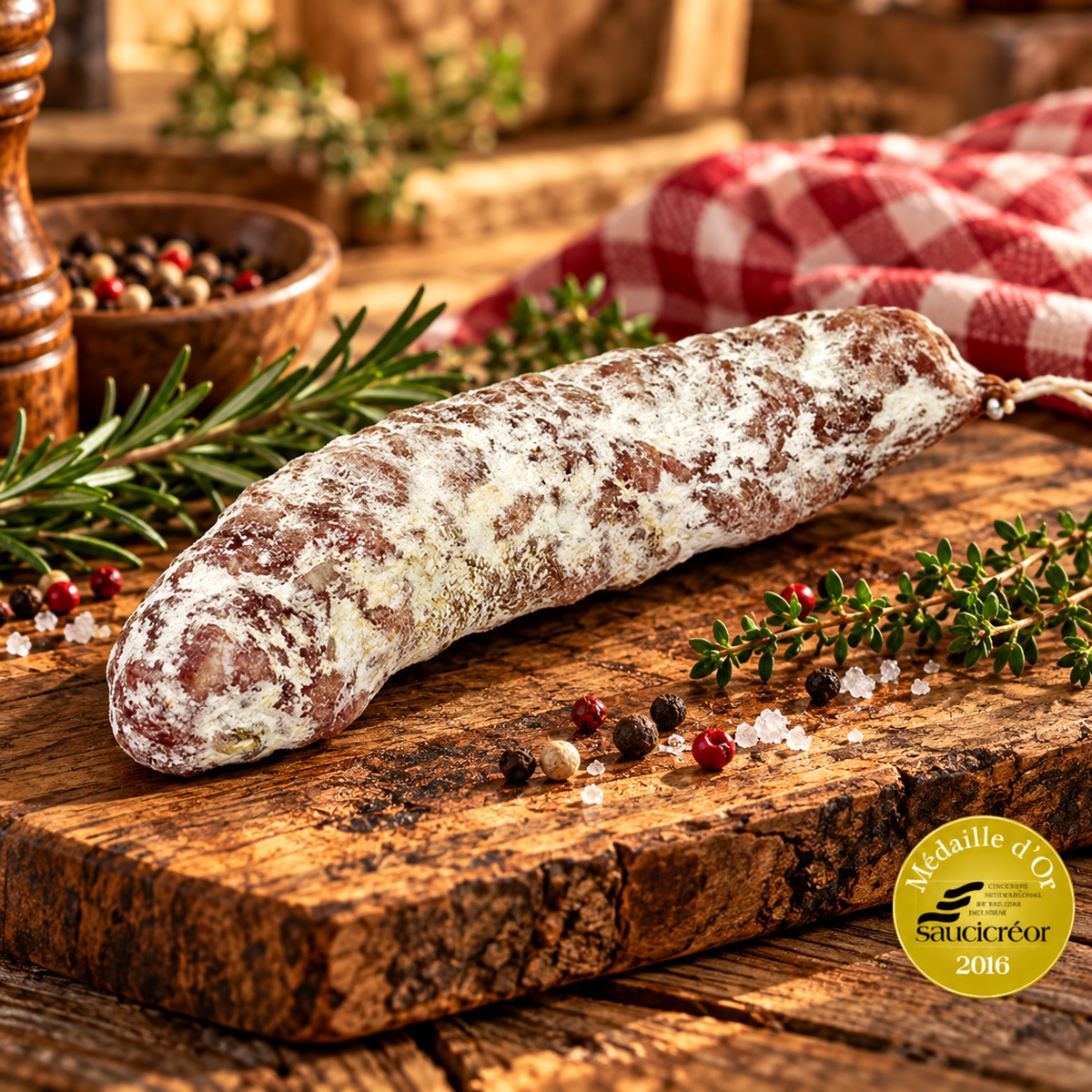 saucisson sec nature